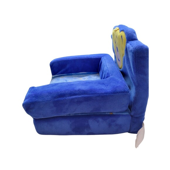 Build A Bear Chair Fold Out Bed/Chair Blue Planes Hot Air Balloons Space EUC - Picture 5 of 9